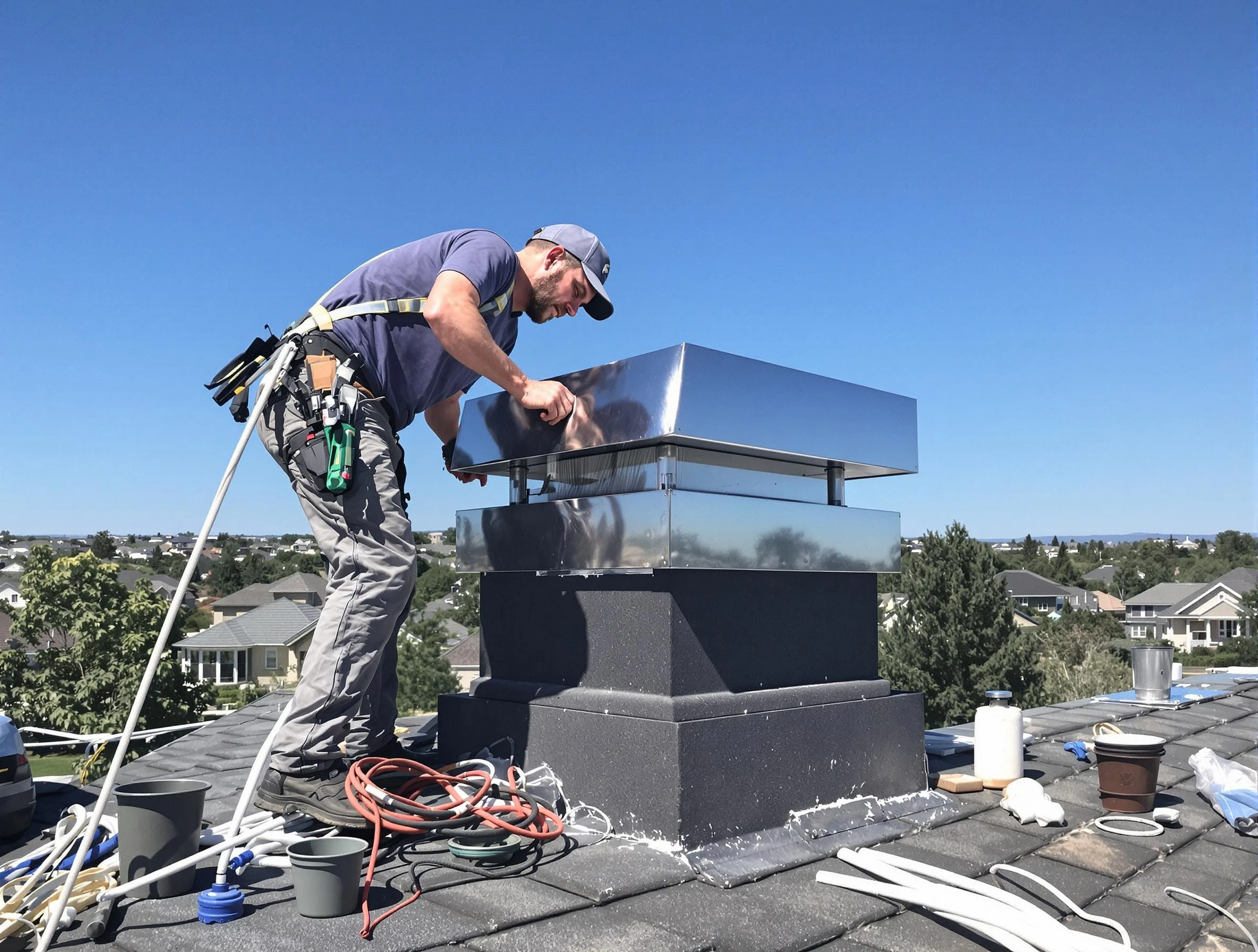 Chimney Cap Services in Shelbyville