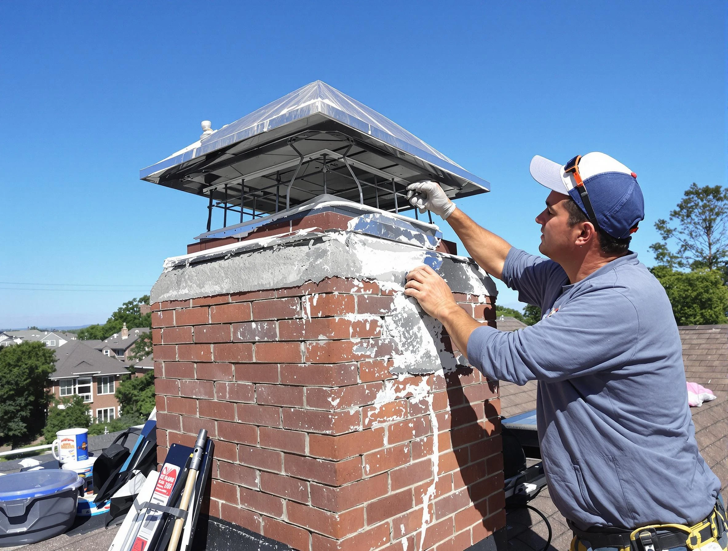 Chimney Crown Services in Shelbyville