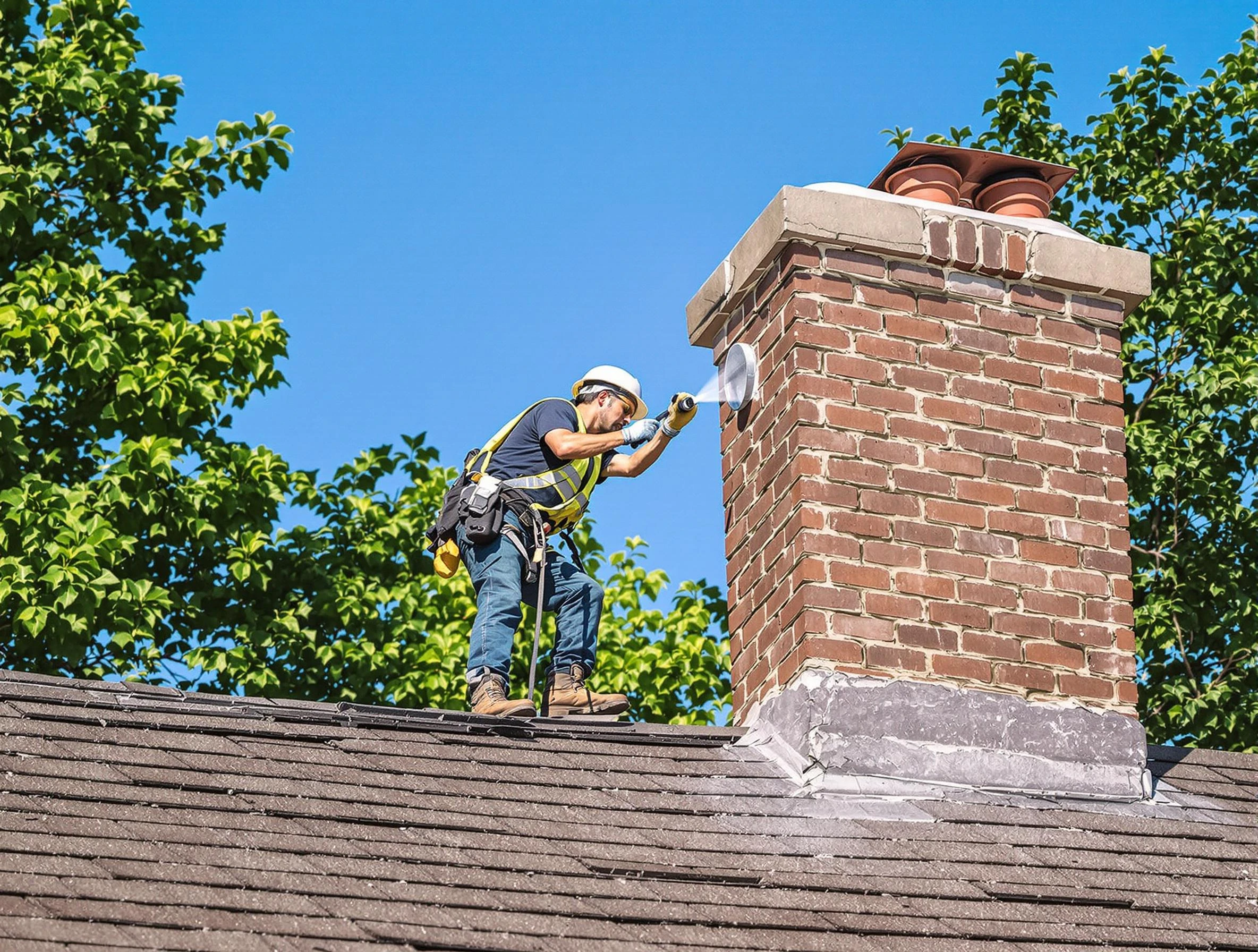 Shelbyville Chimney Sweep performing an inspection with advanced tools in Shelbyville, TN