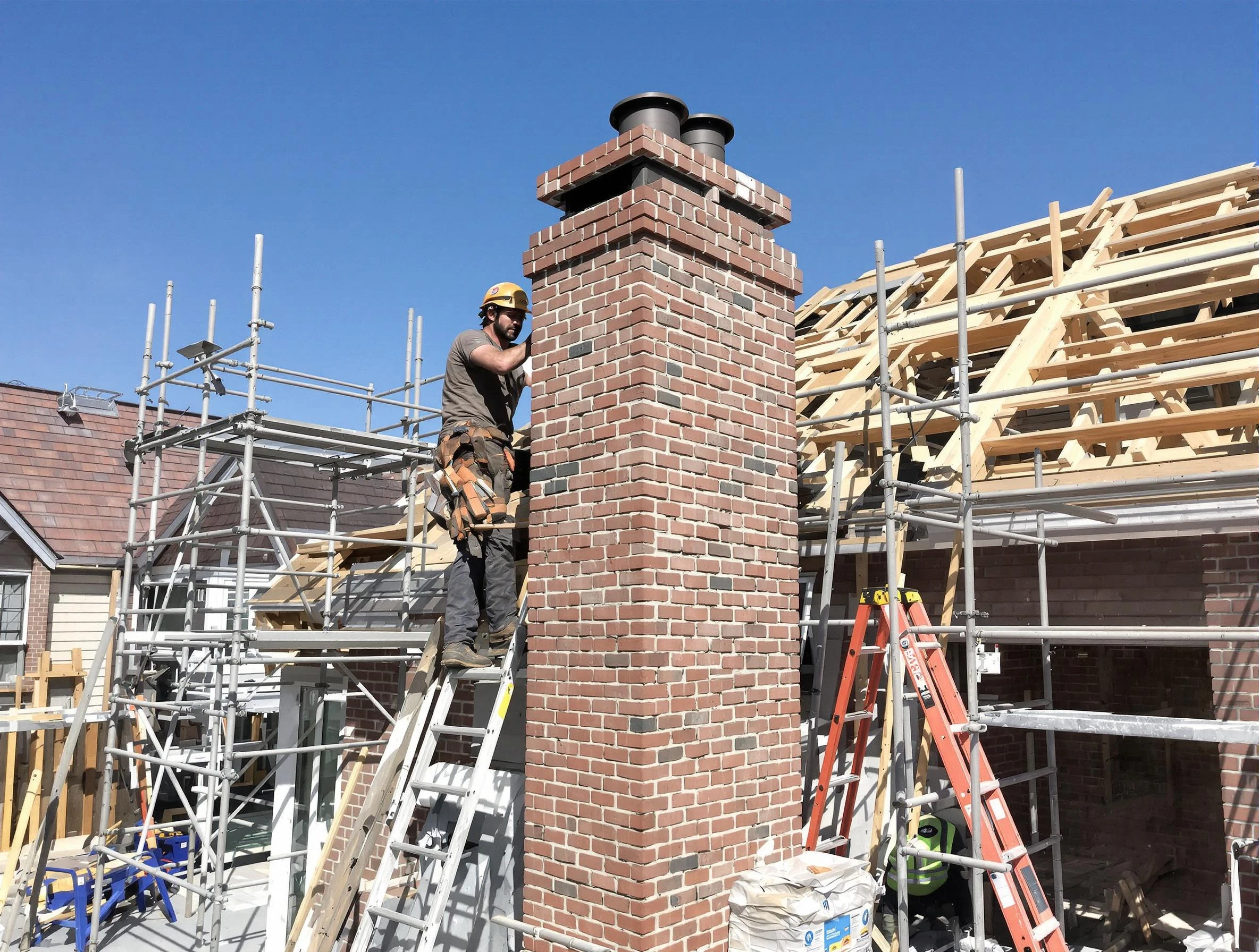 New chimney installation completed by Shelbyville Chimney Sweep in Shelbyville, TN